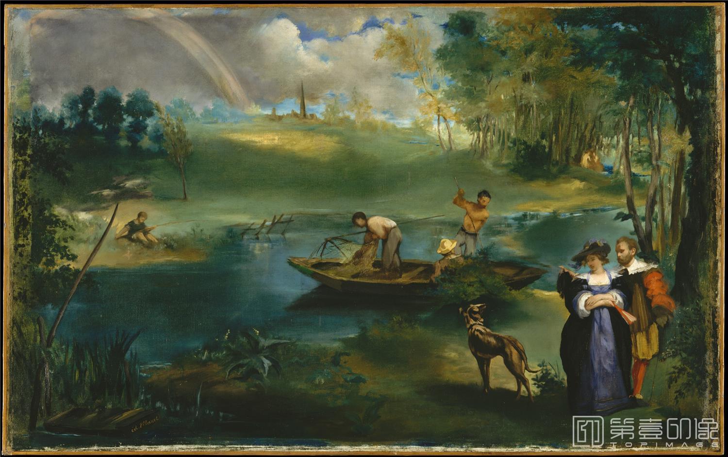 油画-爱德华.马奈 Edouard Manet作品集-074